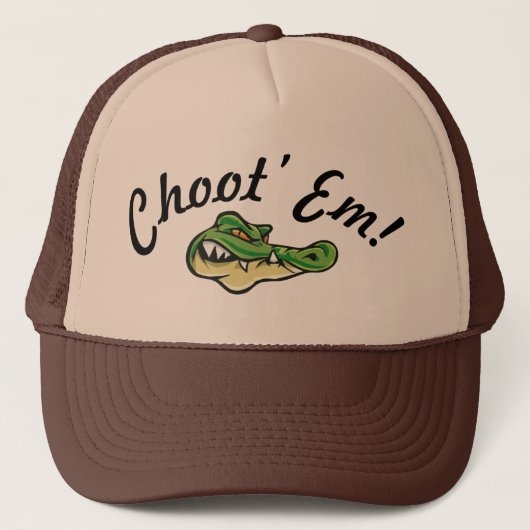 Zwemmensen - Choot' Em! Pet! Trucker Pet (Voorkant)