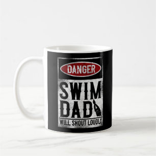 Zwemmer DANGER Swim Pap Koffiemok