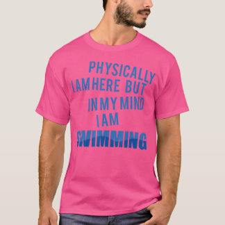 Zwemmer Watersport Zwemmen T-shirt