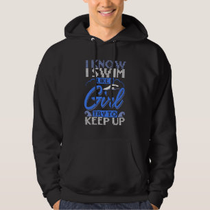 Zwemmer Zwemmen Zwem Sport Cadeau Hoodie