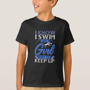 Zwemmer Zwemmen Zwem Sport Cadeau T-shirt