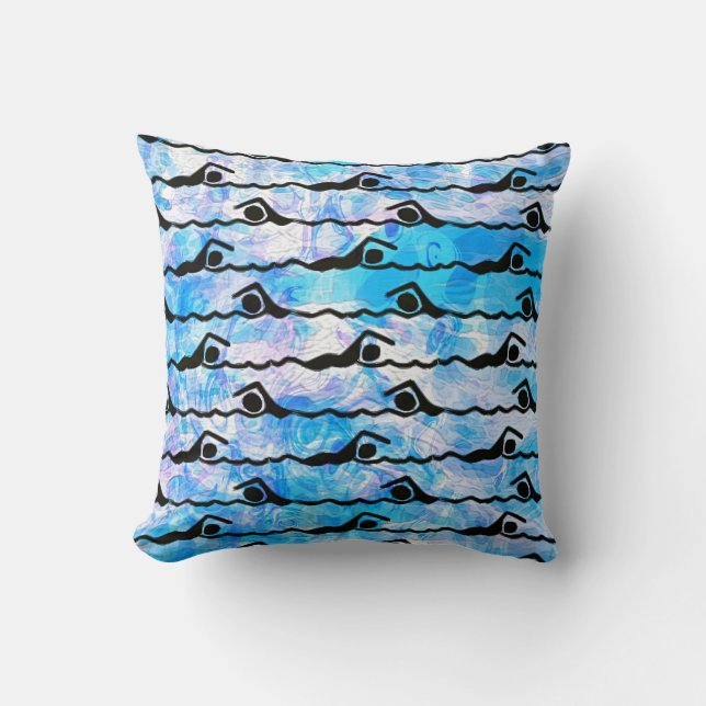 ZWEMMEREND KUSSEN (Voorkant)