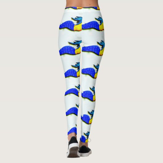 zwemmermata leggings (Achterkant)