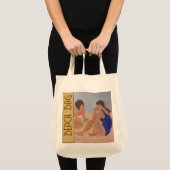Zwemmers Beach Bag canvas tas (Voorkant (product))