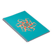 Zwemmers - gesynchroniseerde zwemmers notitieboek (Rechterzijde)