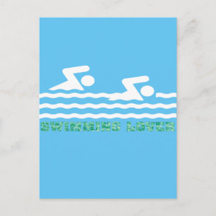 Zwemmetje Briefkaart