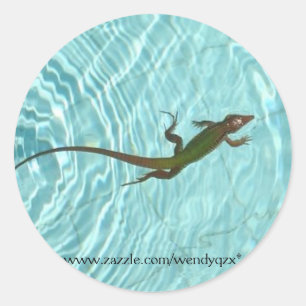 Zwemmetselaars Ronde Sticker