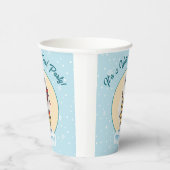 Zwempak Polar Beer Winter Pool Party Papieren Bekers (Rechts)