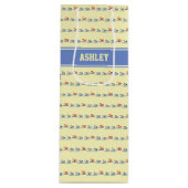 Zwempatronen aangepaste naam crème wijn cadeautas (Voorkant)