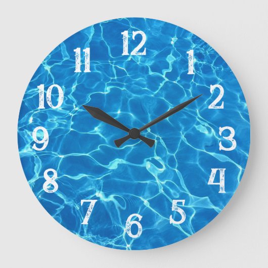 Zwempoolwater Grote Klok (Voorkant)