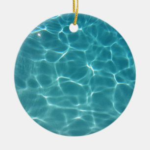 Zwempoolwater Keramisch Ornament