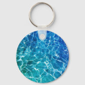 Zwempoolwater Sleutelhanger (Voorkant)