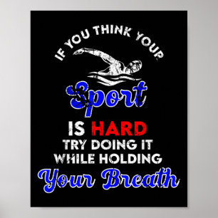 zwemprijsopgave - zwembaartjes grafische S Poster