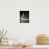 Zwempupppy Splashing Poster (Keuken)