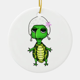 Zwemschildpad Keramisch Ornament