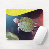 Zwemschildpad Mousepad Muismat (Met muis)