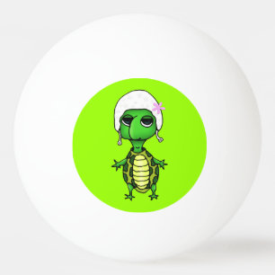 Zwemschildpad Pingpongballen