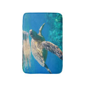 Zwemschildpad Zee Badmat (Voorkant Verticaal)