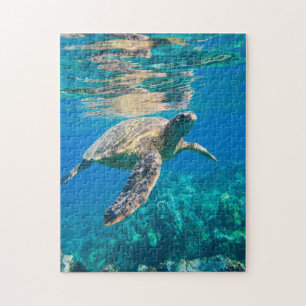 Zwemschildpad Zee Legpuzzel