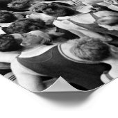 Zwemschoonheidswedstrijd, jaren 20 poster (Hoek)