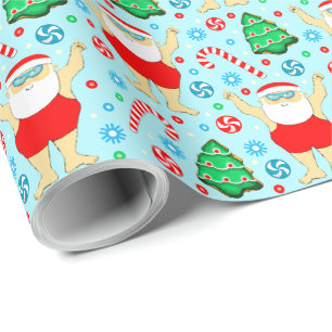Zwemspapier voor Kerstcadeaus Cadeaupapier