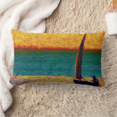 Zwemt de Vreedzame Visserij van de boot het Lot Kussen (Deken)