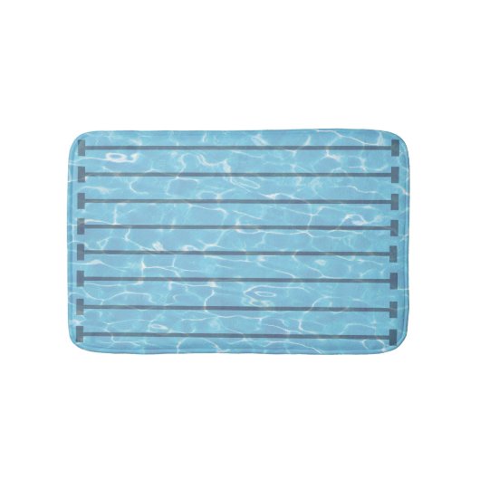 Zwemteam zwembad zwemmen badmat (Voorkant)
