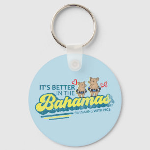 Zwemvarkens Bahama's Vakantie Bahama's Cruise Sleutelhanger