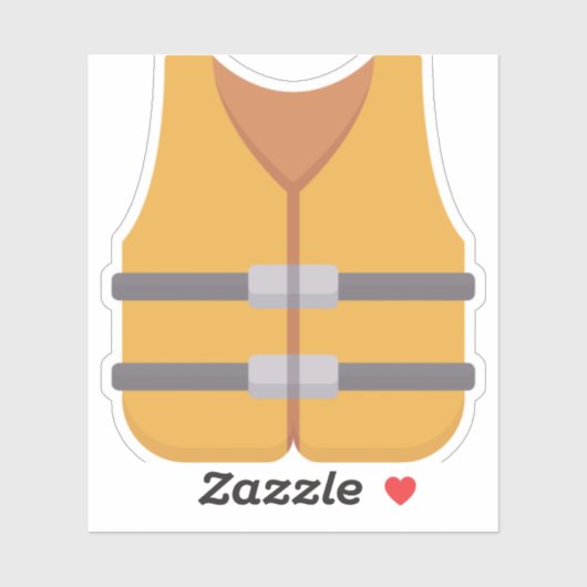 zwemvest sticker (Vel)