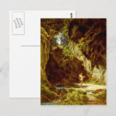 zwemvliezen met  beweegredenen briefkaart (Voorkant / Achterkant)