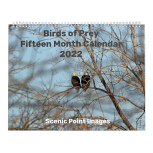 Zwemvogels van de Prey 2022 15 maanden kalender