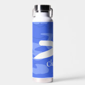 Zwemvormig ontwerp met kopervacuüm geïsoleerd waterfles (Voorkant)