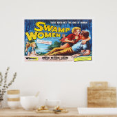 Zwemvrouwen Poster (Keuken)