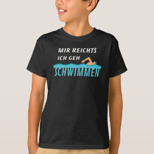 Zwemzwemmers Funny Gezegde T-shirt