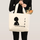 zwendelvrouw, SWING PHI SWING, 1969 Grote Tote Bag (Voorkant (product))