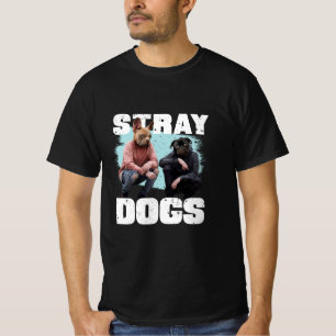 ZWERFHONDEN GRAPPIGE MENSEN MET HONDEN HOOFDEN T-SHIRT