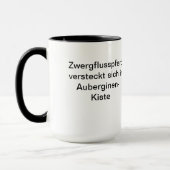 Zwergflusspferd Tasse Mok (Links)