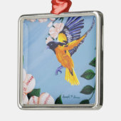 Zwervel van Camden Metalen Ornament (Links)