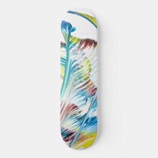 Zwerver 1 Kleurrijke Abstracte Skateboard Deck
