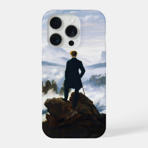Zwerver boven de zee van nevel, Caspar D Friedrich iPhone 15 Pro Hoesje