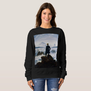 Zwerver boven de zee van nevel, Caspar D Friedrich Trui