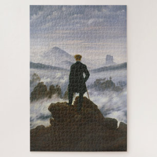 Zwerver boven het Zee van de mist: Caspar David Legpuzzel