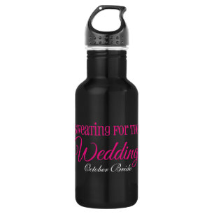 Zweten voor de bruid-to-be waterfles