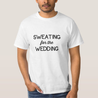Zweten voor de bruiloft t-shirt
