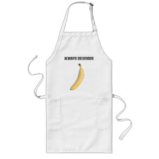 zwetende banaan lang schort