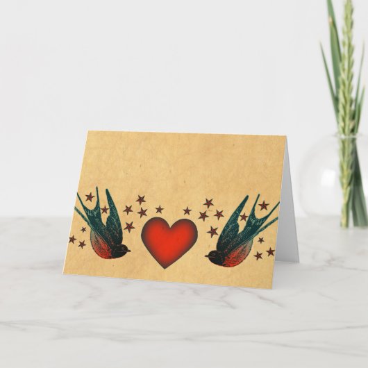 Zwets en sterren kaart (Voorkant)