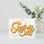 ZWEVEN! BRIEFKAART (Staand voorkant)