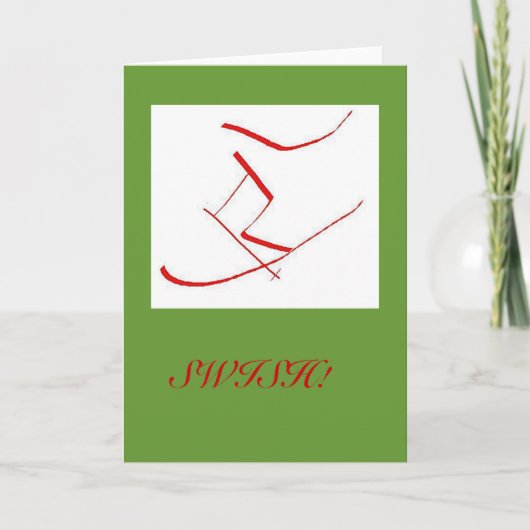 ZWEVEN! FEESTDAGEN KAART (Voorkant)