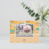 Zweven kitter briefkaart (Staand voorkant)