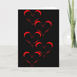 Zwevend hart Valentijn’s Day Kaart